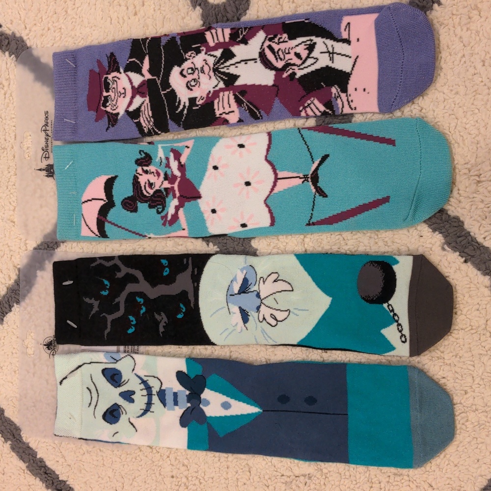 Disney haunted mansion socks